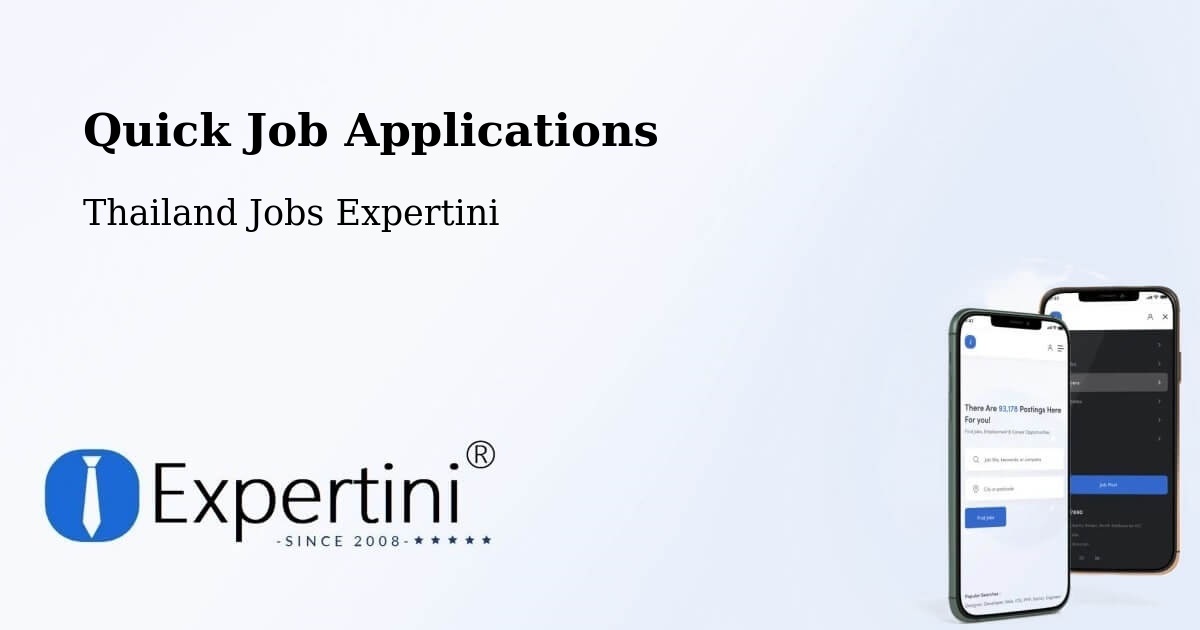 Quick Apply Feature – Amphoe Phichai - Thailand Jobs Expertini